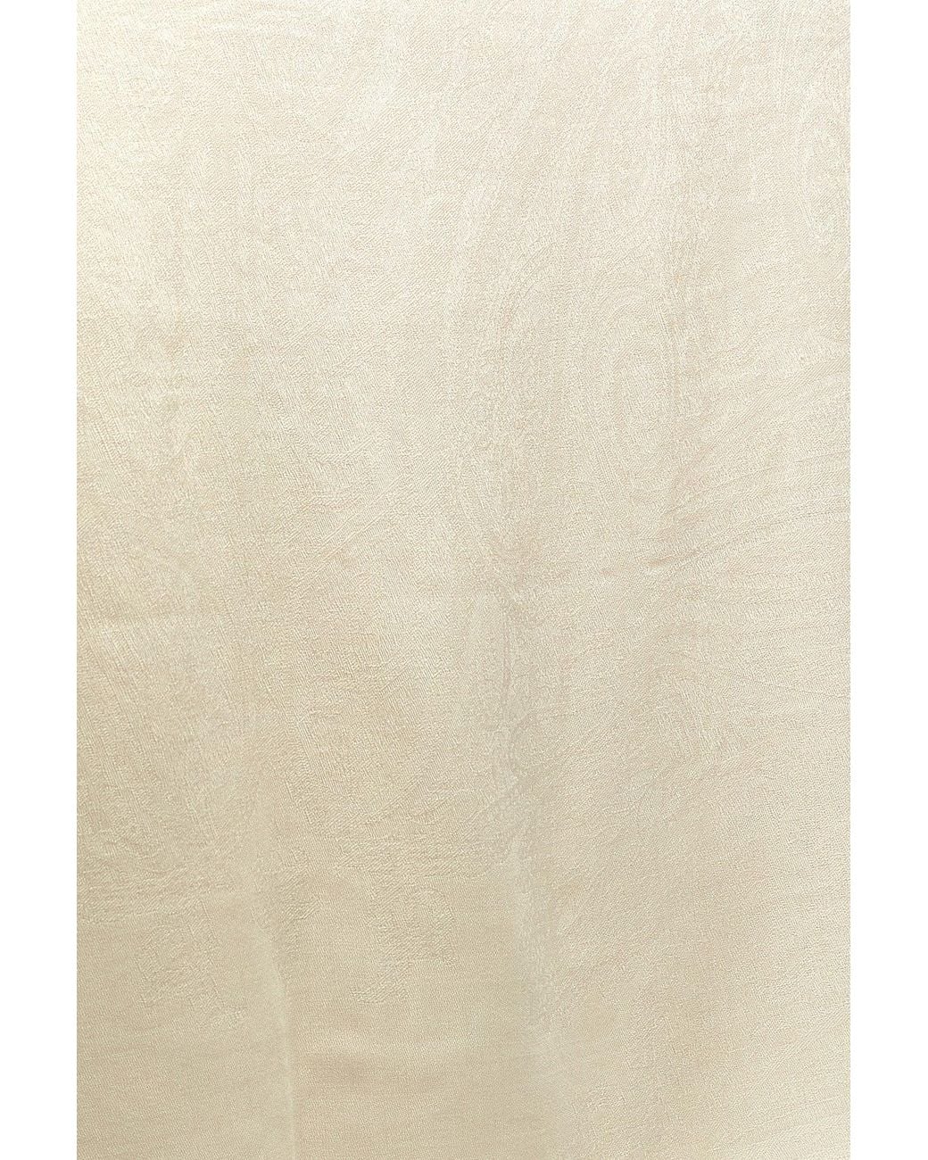 Max Mara White Jacquard Motif Stole