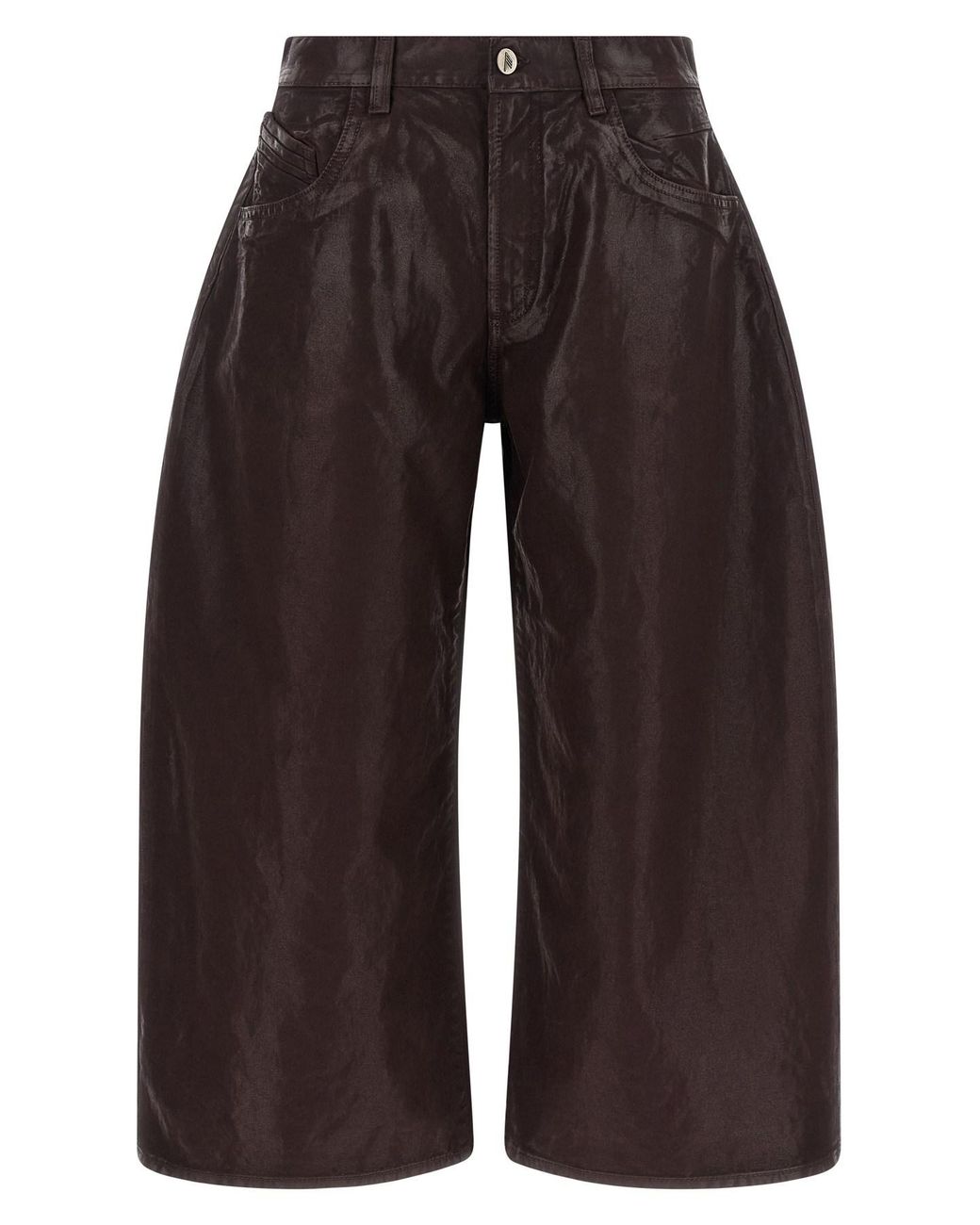 The Attico Multicolor Cropped Pants
