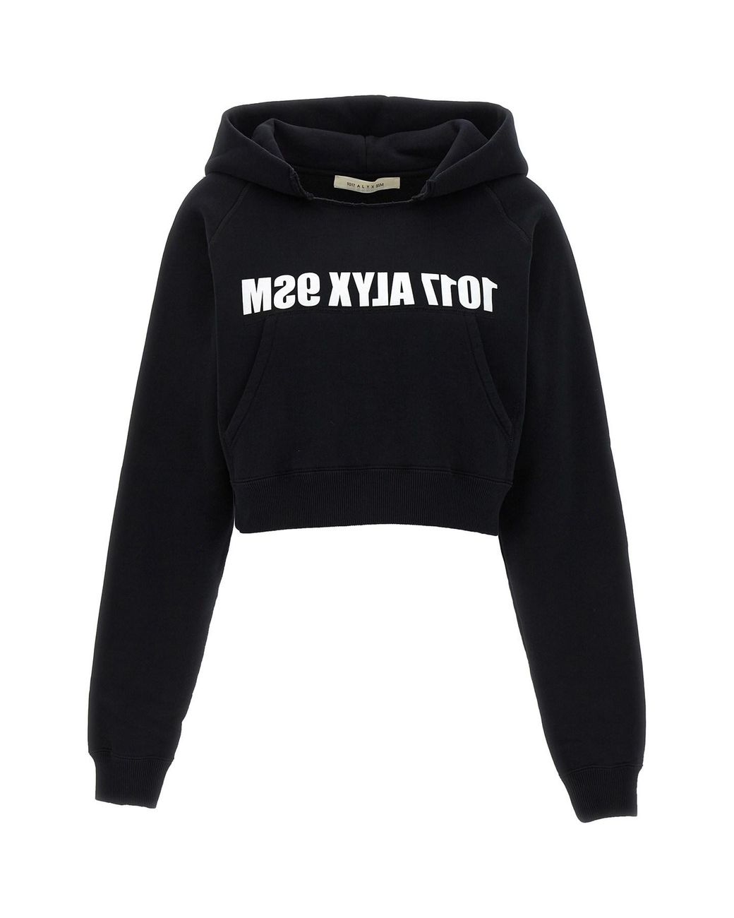 1017 ALYX 9SM Black Logo Print Hoodie