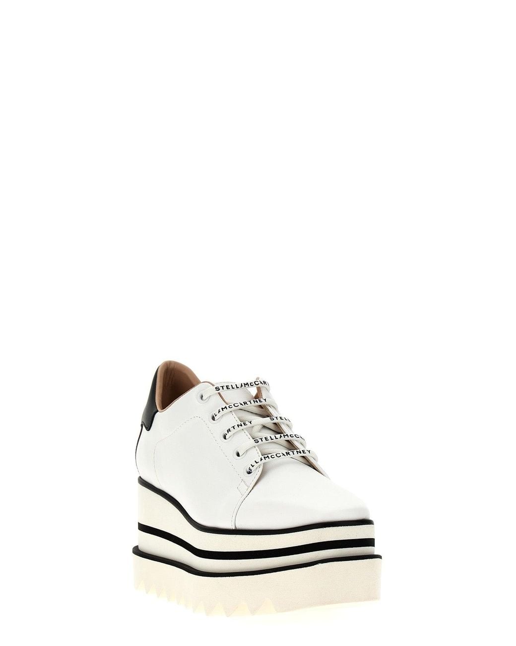 Stella McCartney White Shoes 'Sneakelyse Eco Alter Mat'