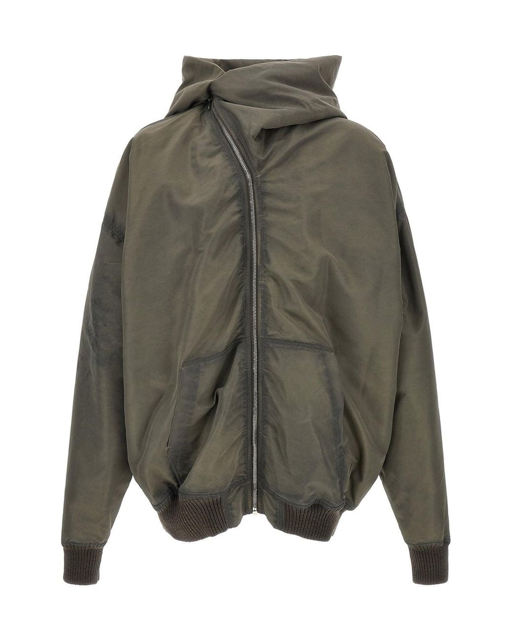 Rick Owens Gray Mountain Hun Jacket for men