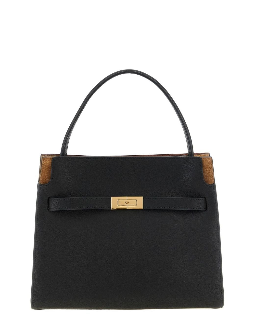 Tory Burch Black 'lee Radziwill Small' Shoulder Bag