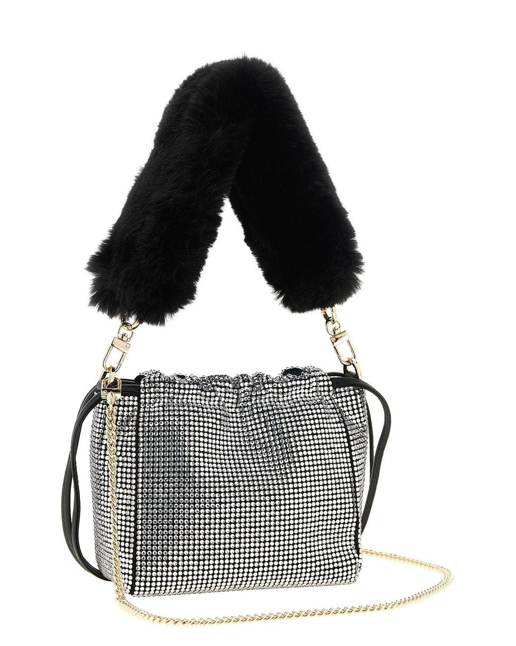 Secchiello Strass di Pinko in Gray