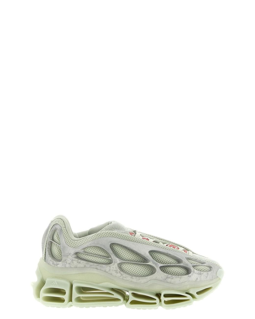 Adidas Originals Gray Willychavarria X Adidas 'Megaride Bones' Sneakers for men