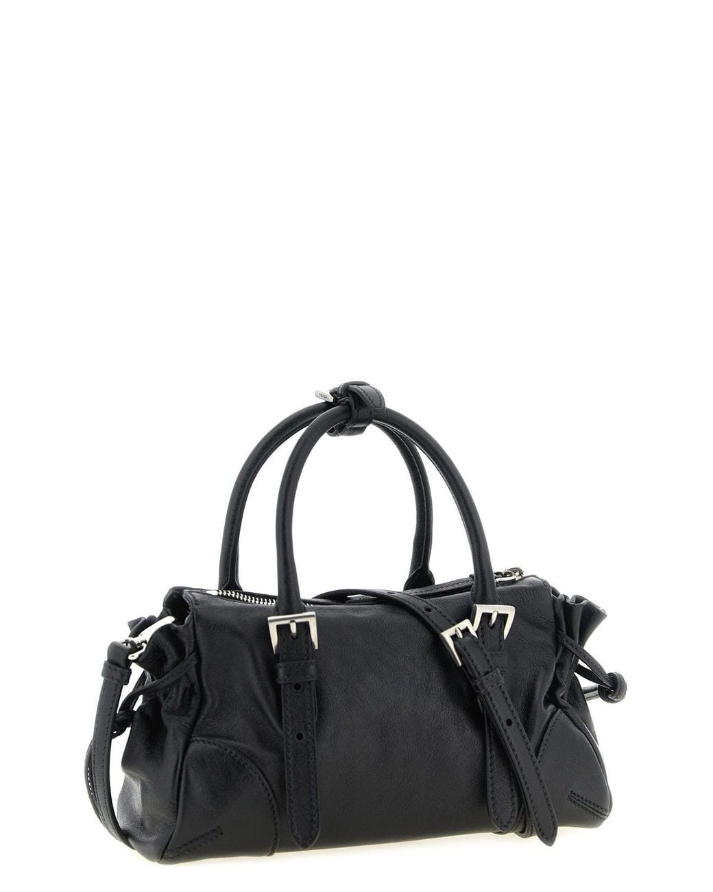 Borsa A Mano Karin' Piccola di Prada in Black