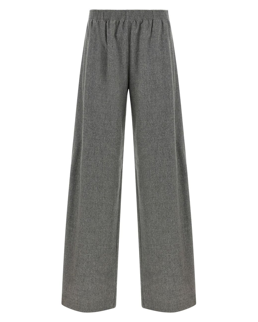 Fabiana Filippi Gray Cargo Over Trousers