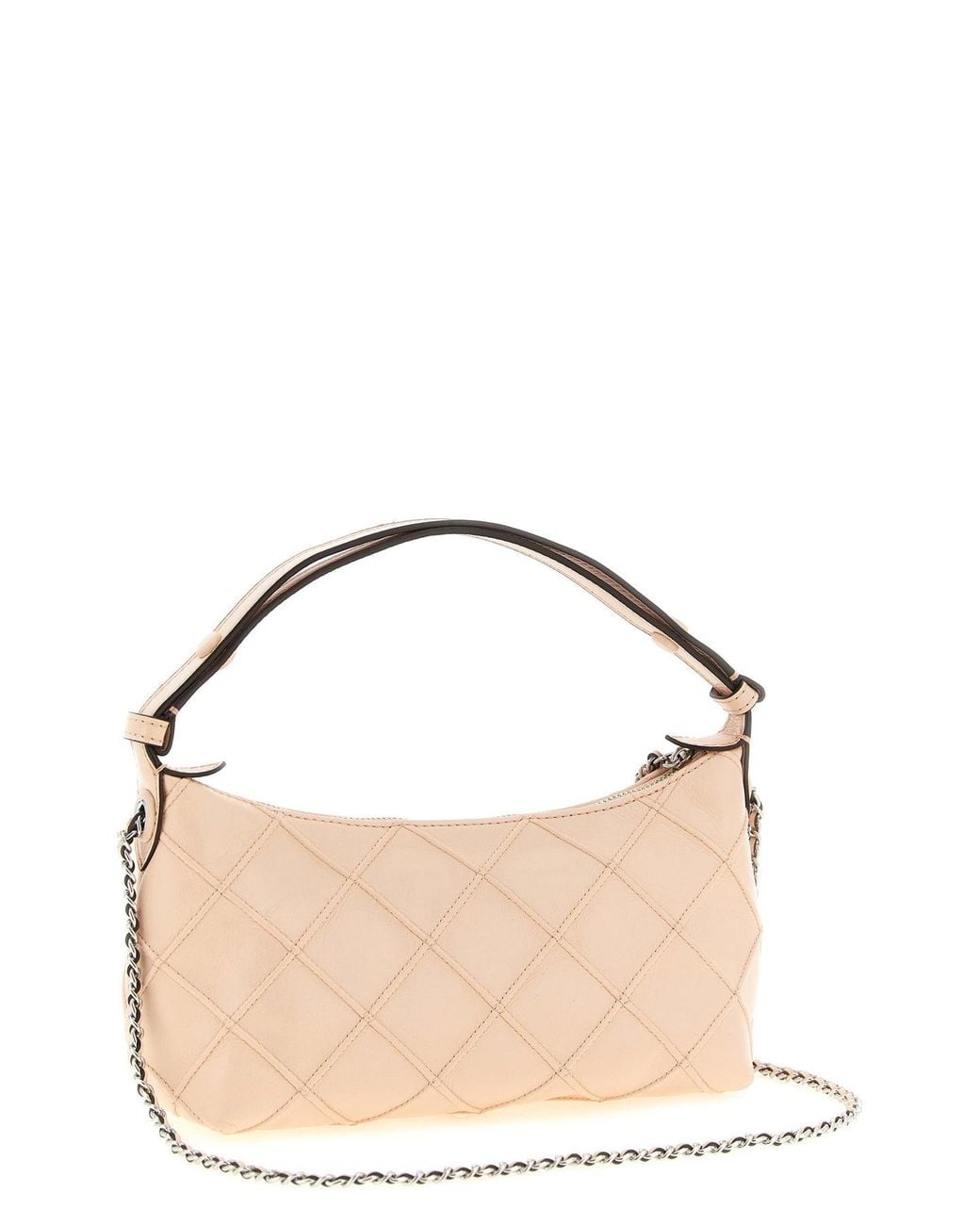 Tory Burch Brown 'Fleming' Clutch