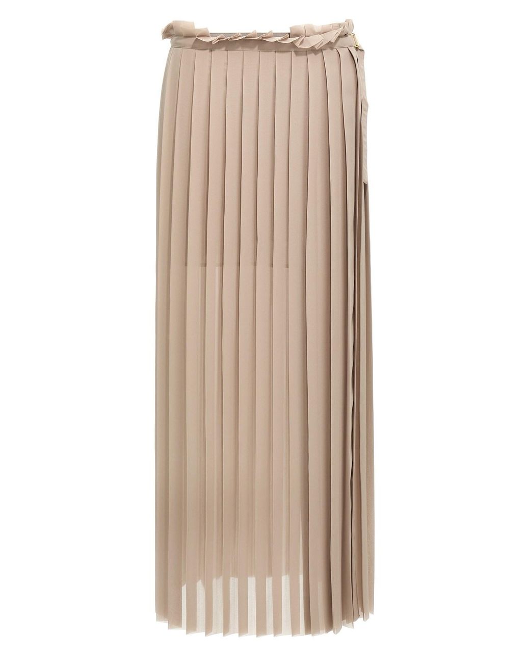 AMI Natural 'pleated' Skirt