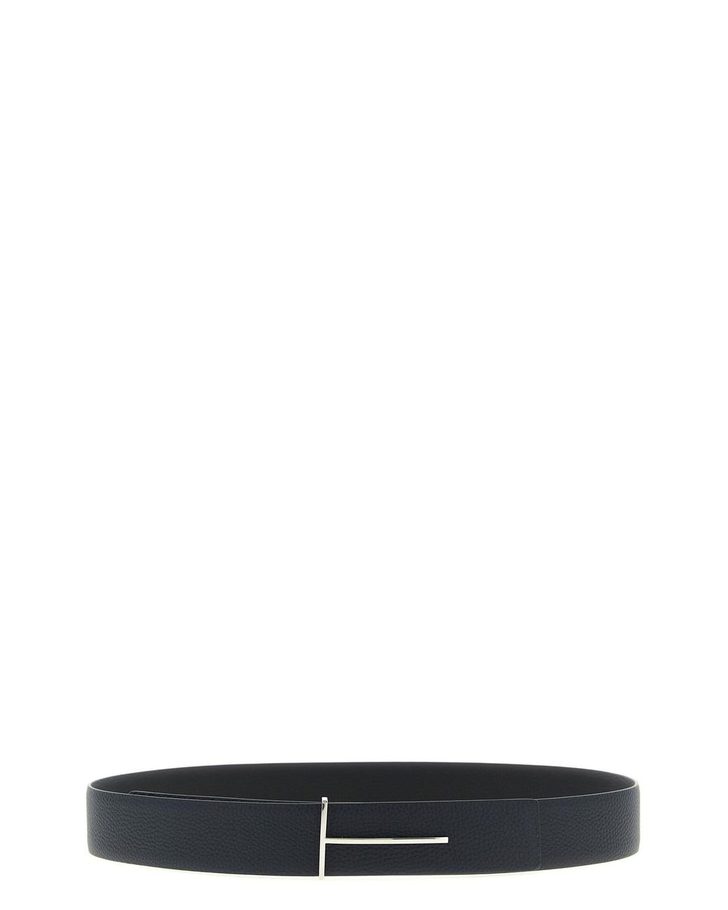 Tom Ford Black 'icon' Reversible Belt for men