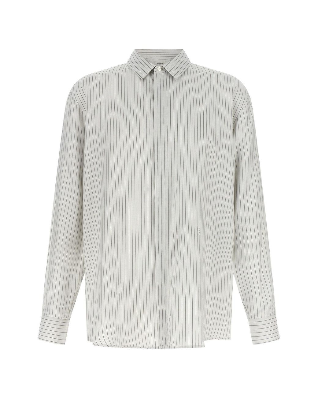 Saint Laurent White 'cassandre' Shirt for men
