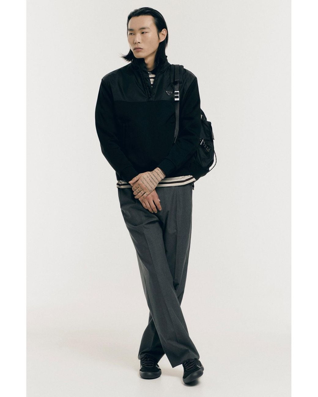 Sneaker 'Speedrock' di Prada in Black da Uomo