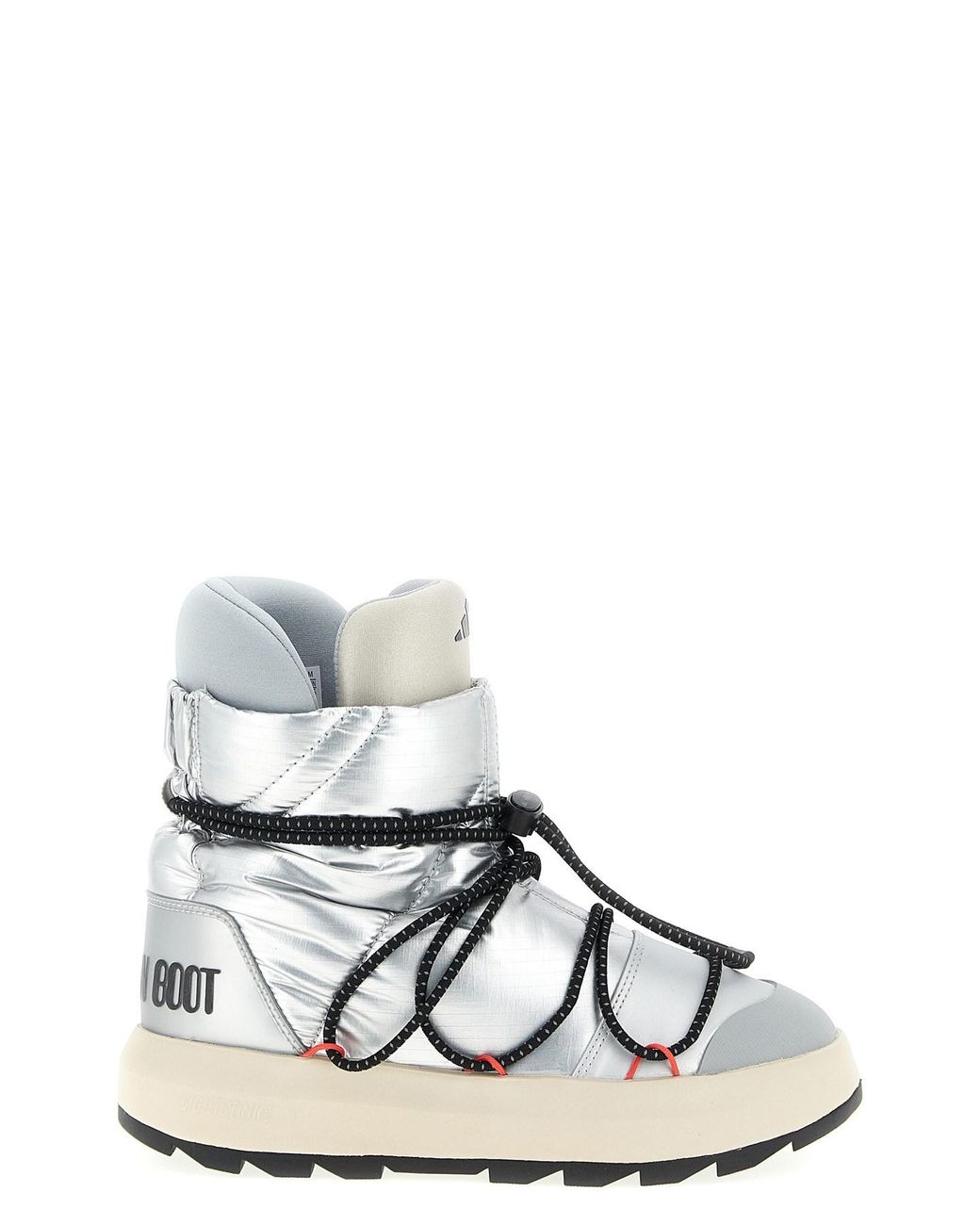 Adidas Originals White 'ace' Adidas X Moonboot Ankle Boots