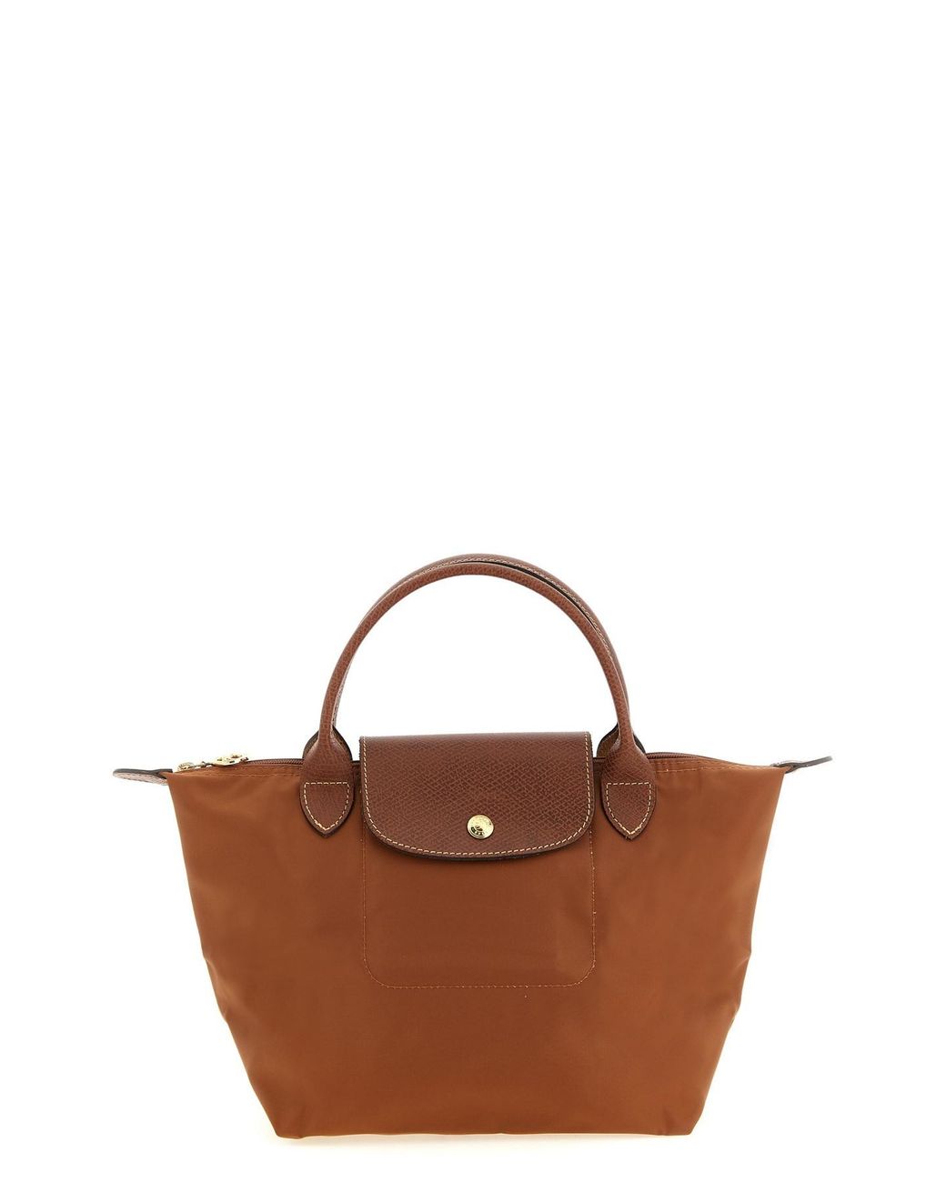 Longchamp Brown 'le Pliage Original S' Handbag