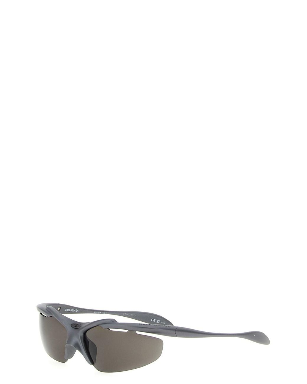 Balenciaga White Sunglasses 'Turbo D-Frame' for men