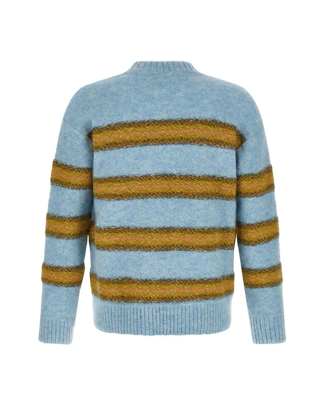 Dries Van Noten Blue Master Sweater for men