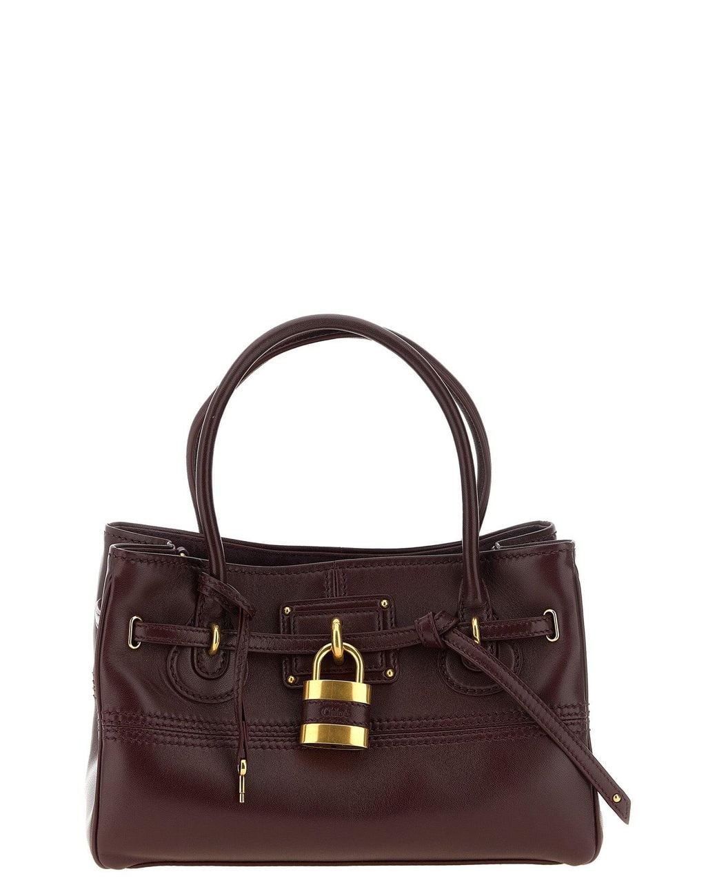 Chloé Purple Small 'Paddington Sling' Shoulder Bag