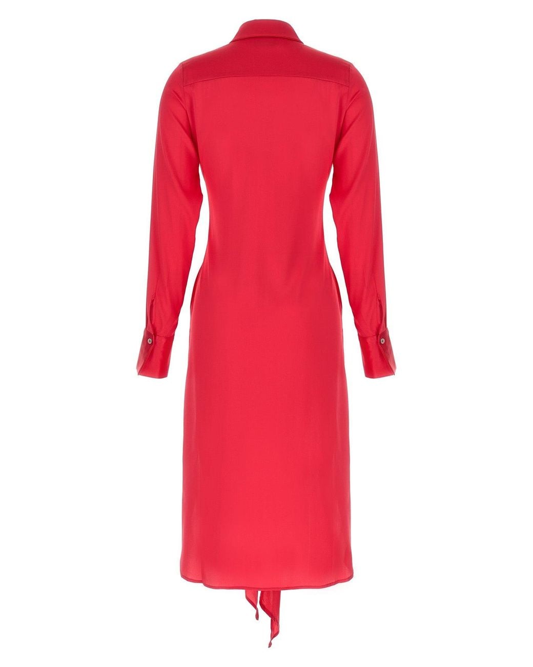 Le twins Red 'Cervia Lungo' Dress
