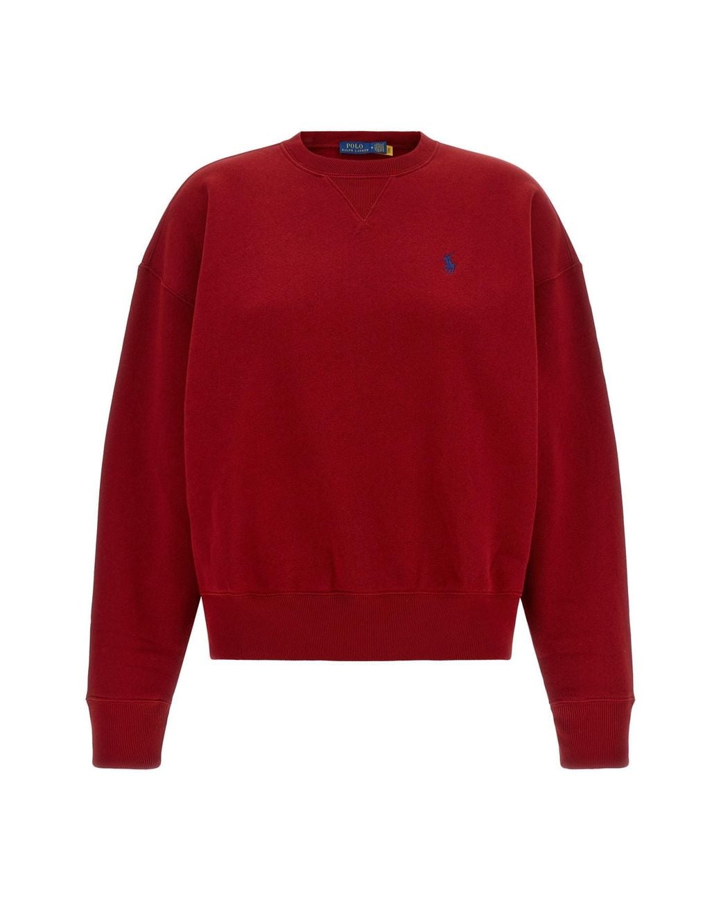 Polo Ralph Lauren Red 'pony' Sweatshirt