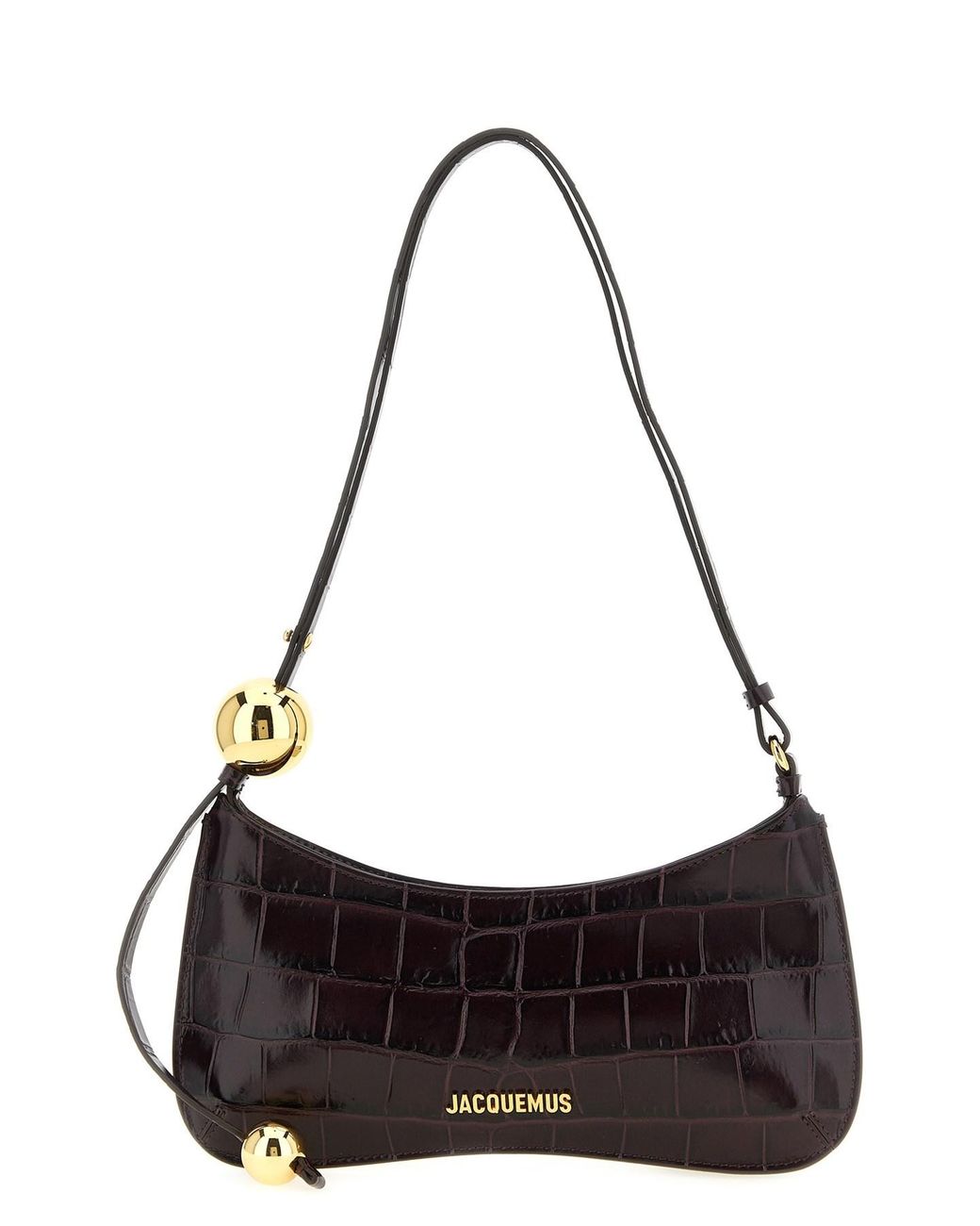 Jacquemus Black 'le Bisou Perle' Shoulder Bag