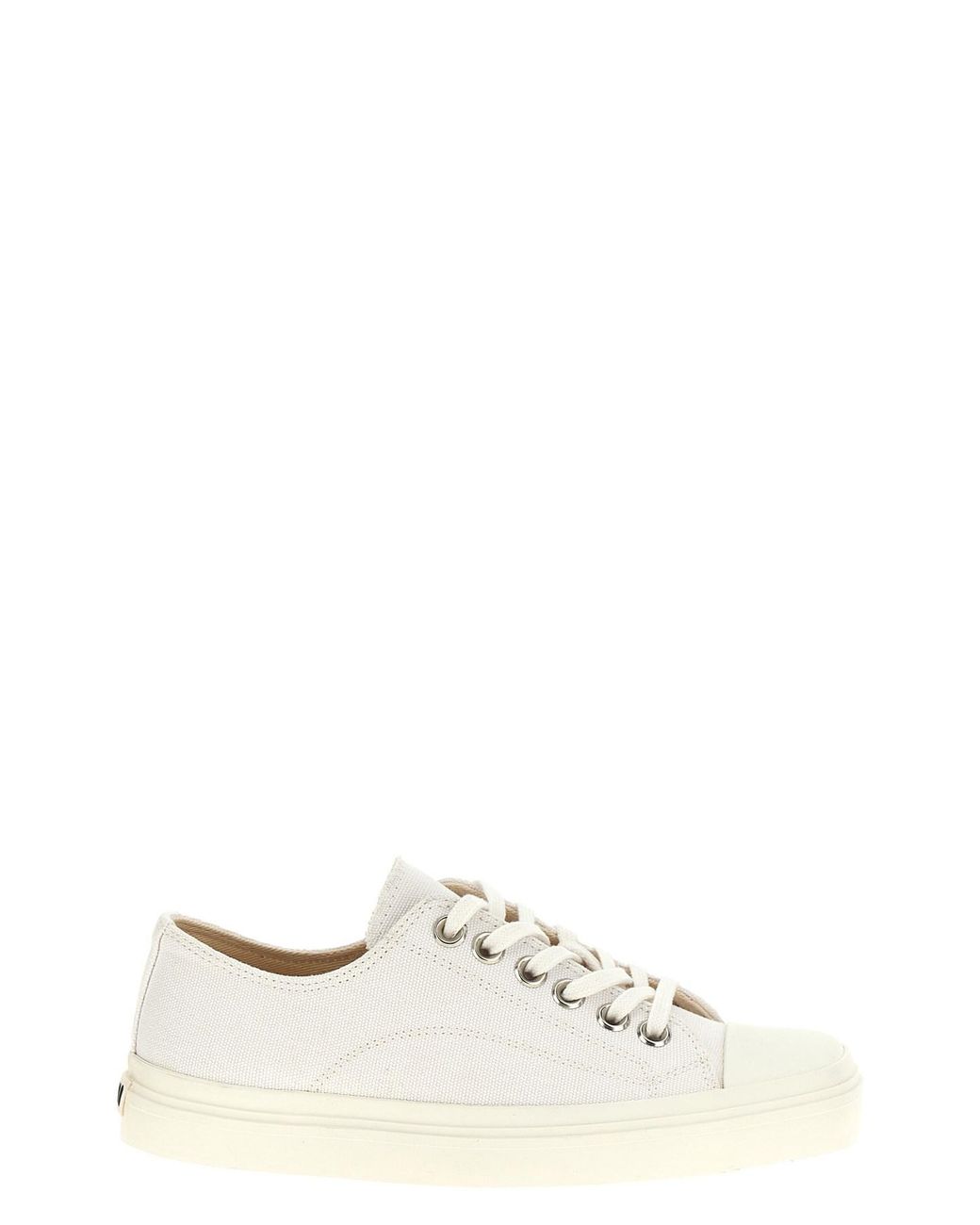 Moschino White Low-Top Sneaker