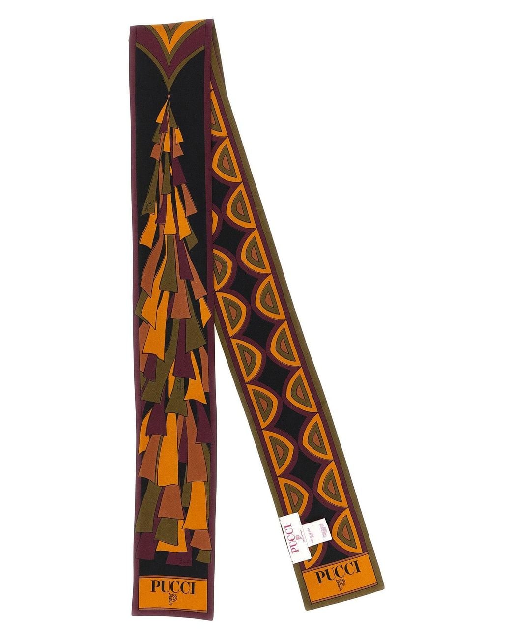 Emilio Pucci Brown Bandeau 'Baiadera'