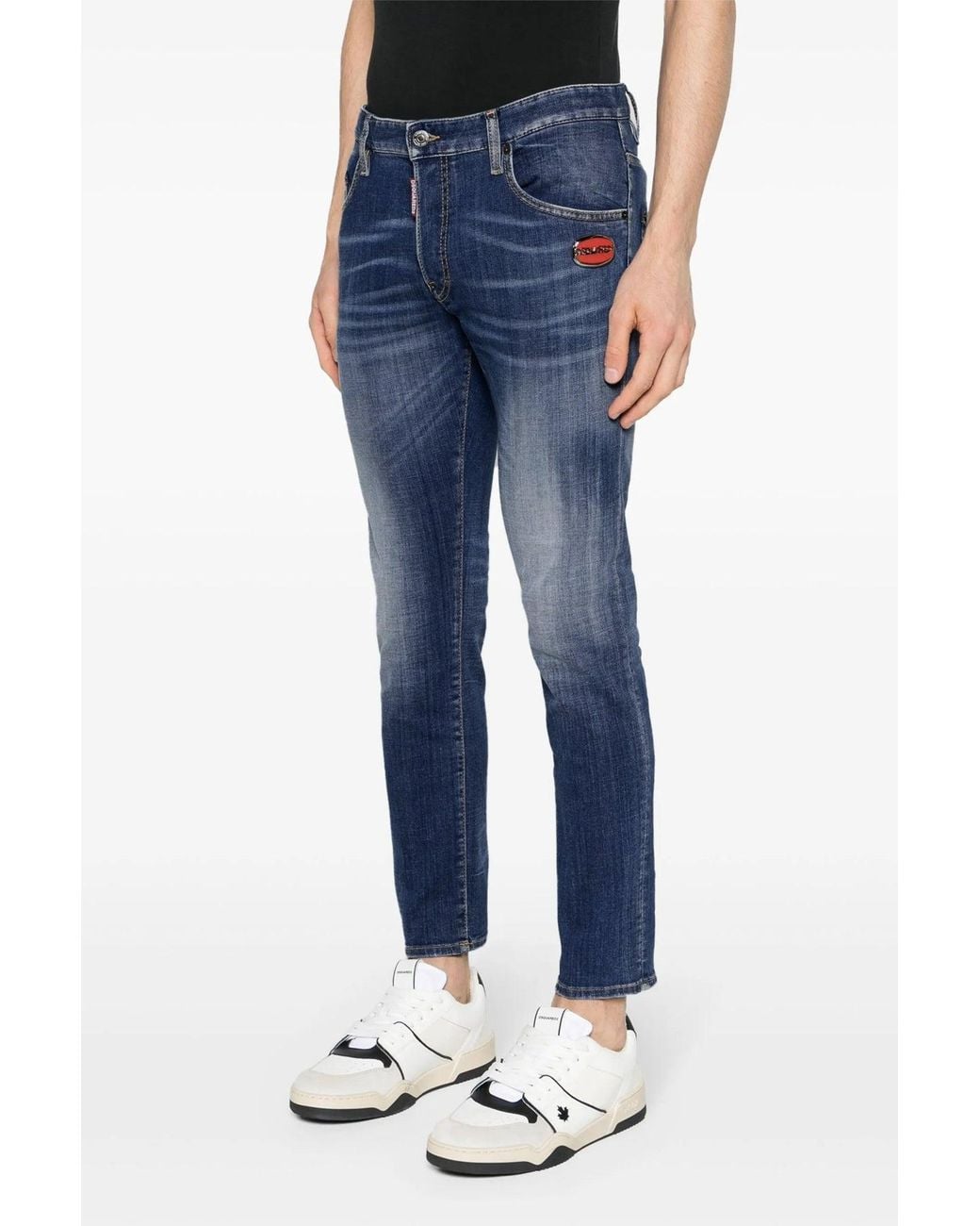 DSquared² Blue Jeans Skater Jean' for men