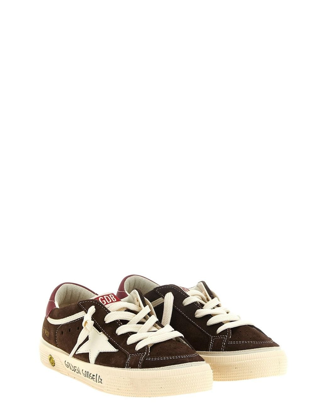 Golden Goose Deluxe Brand White 'may' Sneakers for men