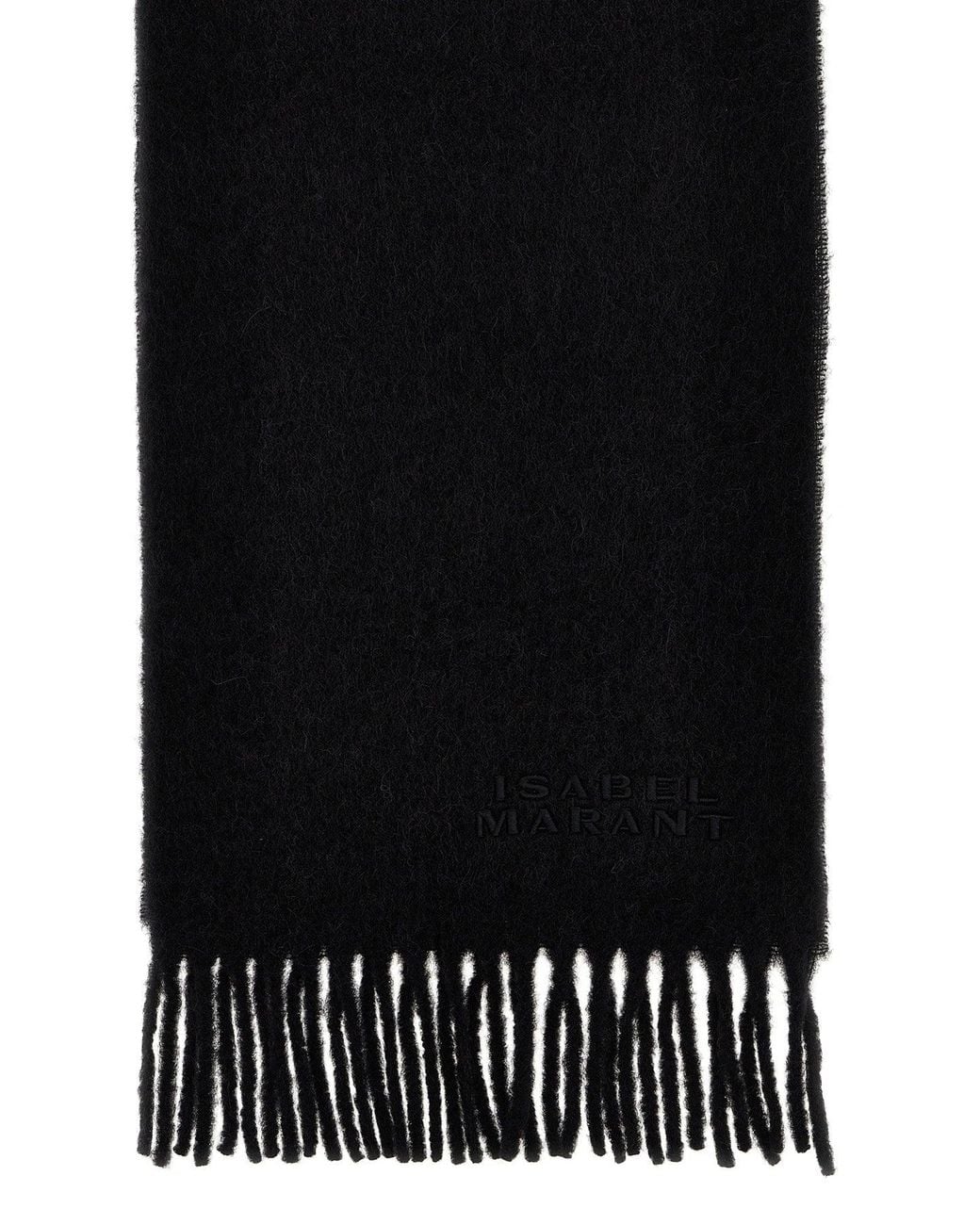 Isabel Marant Black Scarf 'Firny'