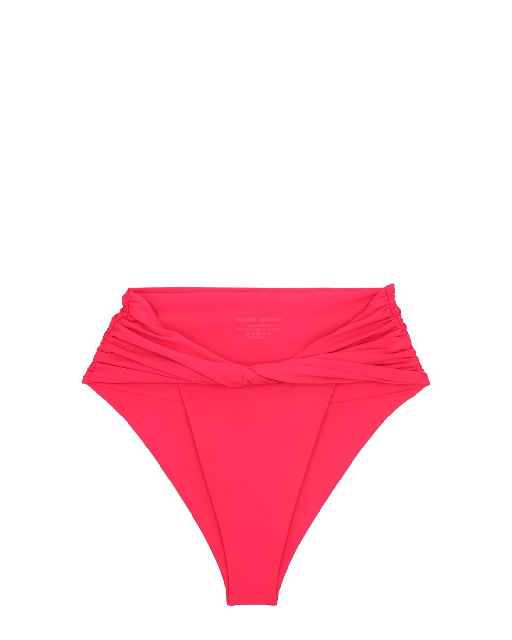 Magda Butrym Pink Twisted Bikini Briefs