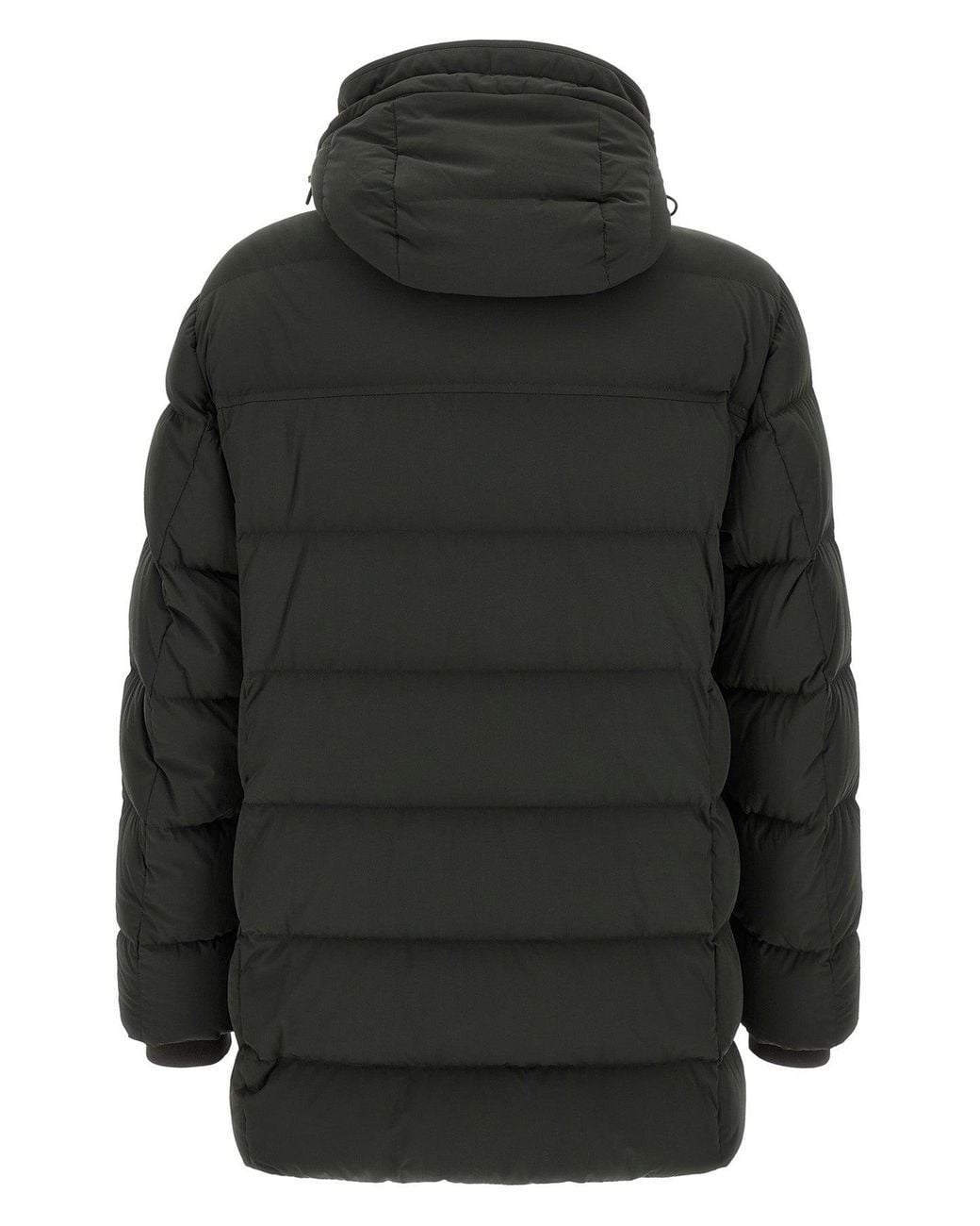 Moorer Black 'Gorner-Kn' Down Jacket for men