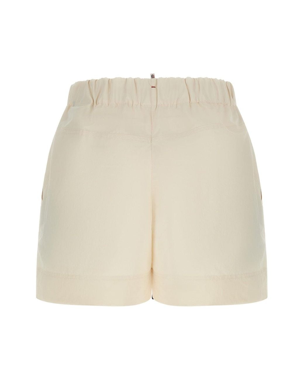 Moncler Natural Technical Froissé Shorts