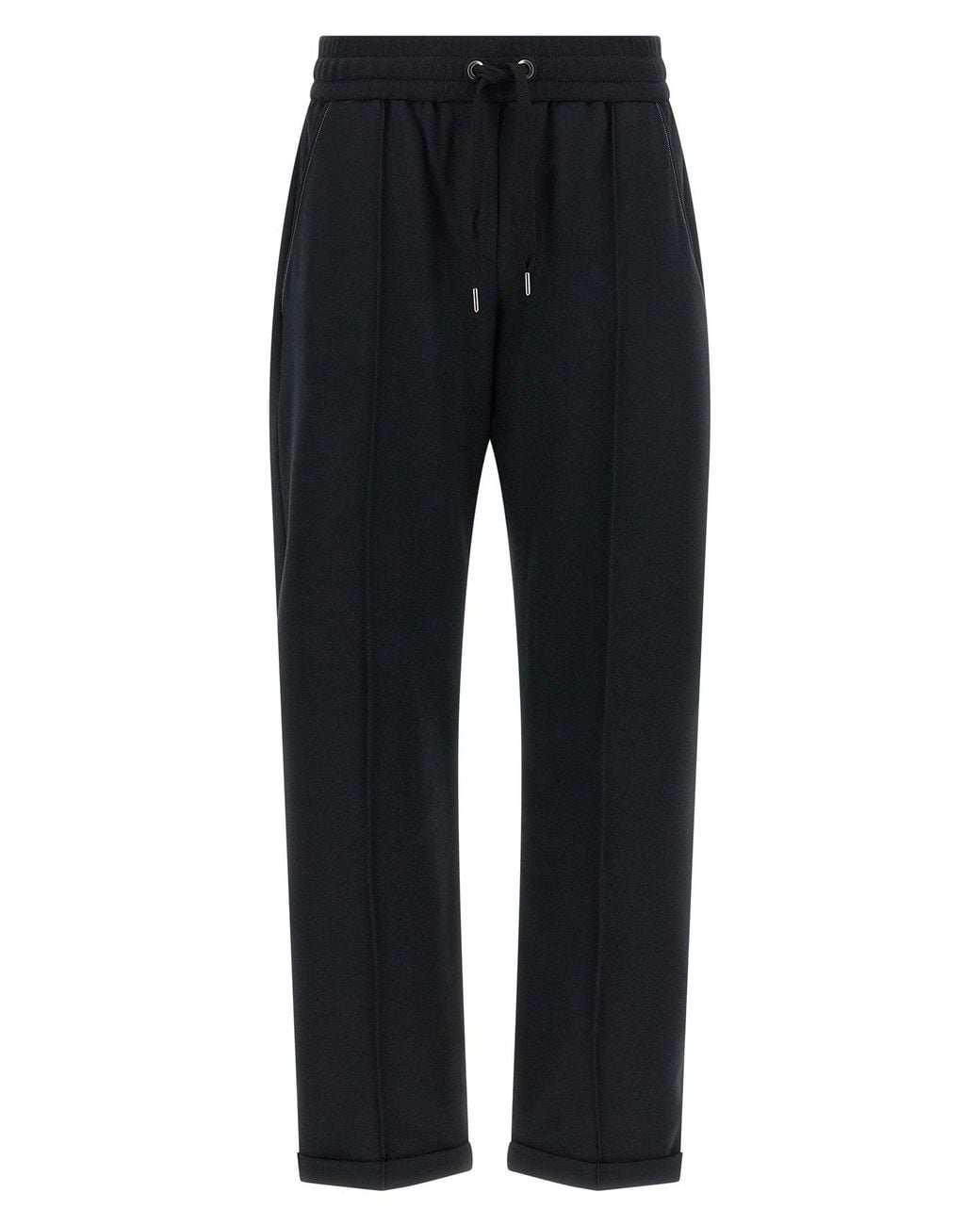 Brunello Cucinelli Blue The 'Track' Trousers