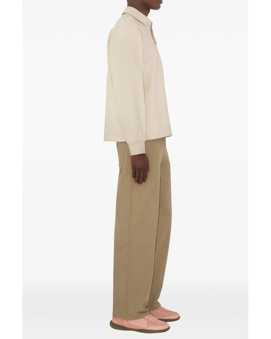 Burberry Natural Trousers 'Quill' for men