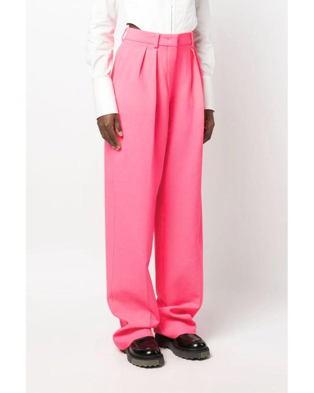 Sportmax Pink 'Tibet' Trousers