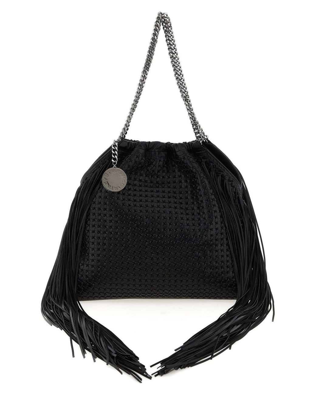 Stella McCartney Black Medium 'Falabella' Shoulder Bag