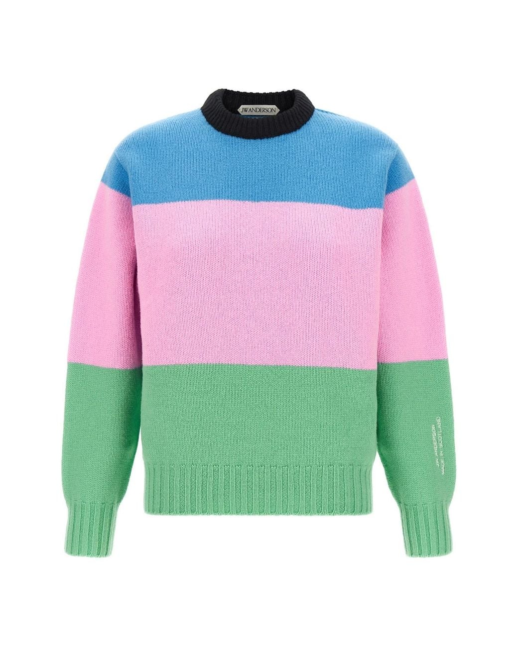 J.W. Anderson Green J. W.Anderson Hillbrush Brush Sweater