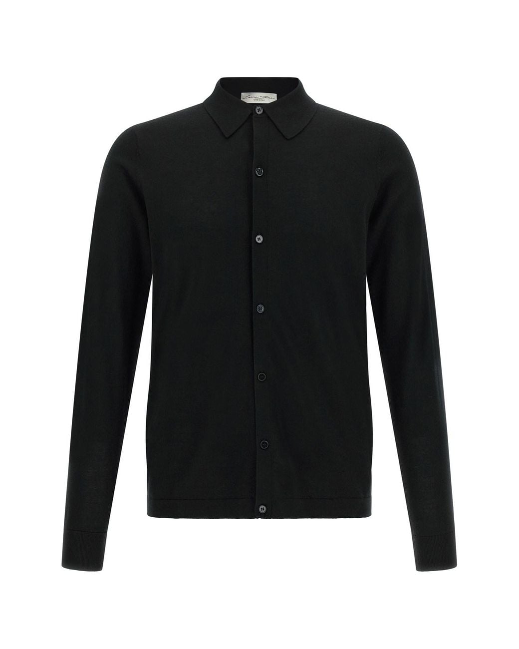 LARMERI STUDIO Black Shirt Polo Shirt for men