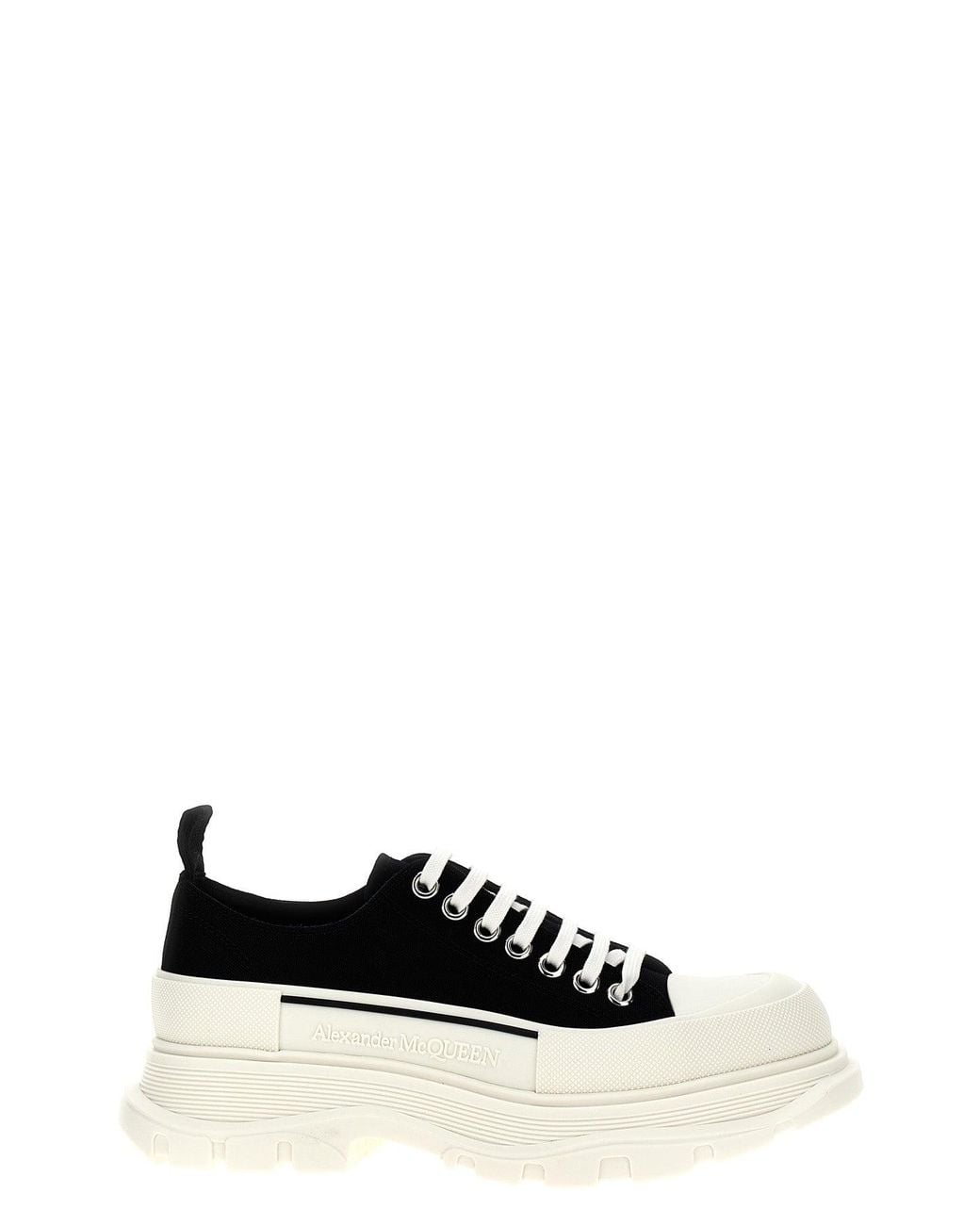 McQueen Black Sneaker 'Tread Slick' for men