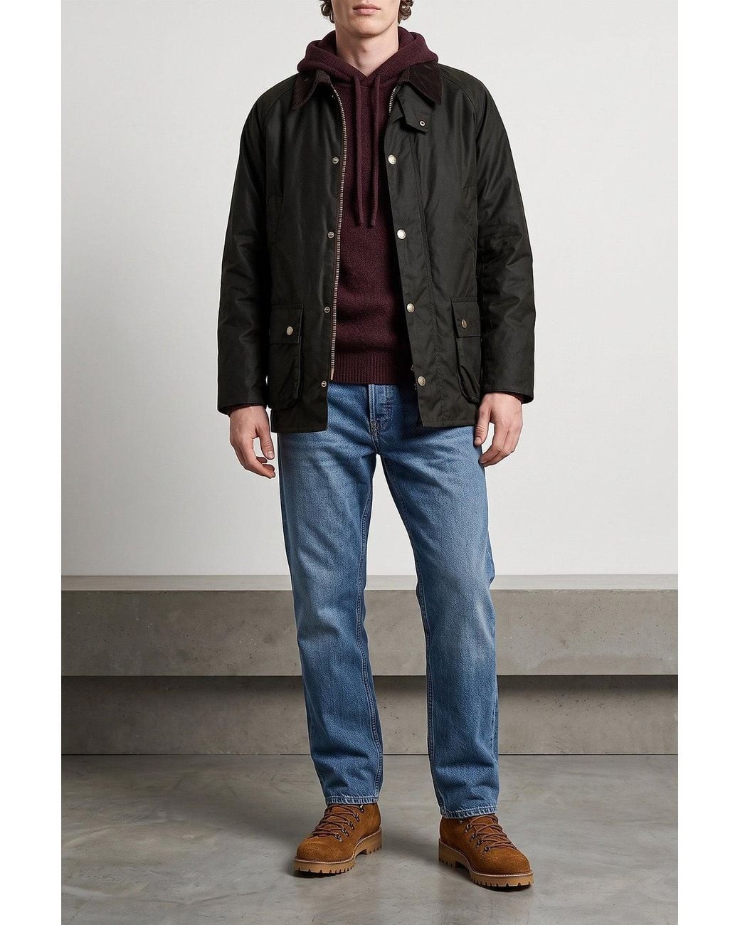Barbour Black Jacket for men