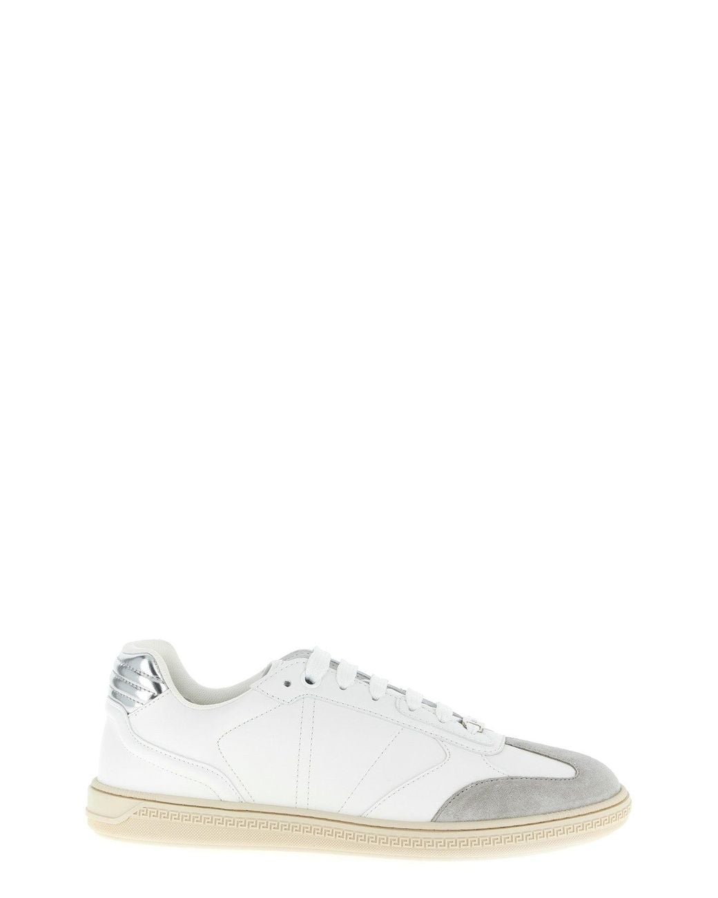 Versace White 'Greca Court' Sneakers for men