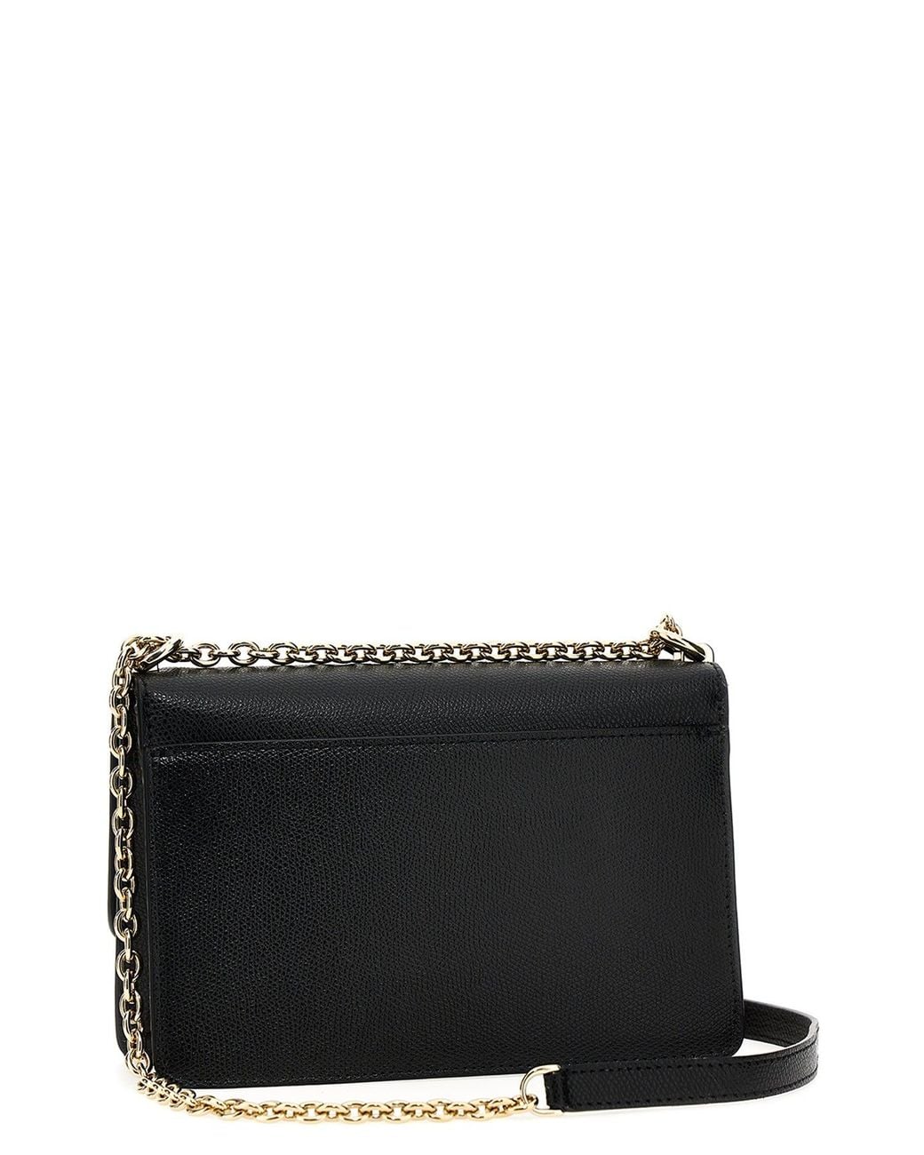 Furla Black Crossbody Bag With Arch Turn-Lock