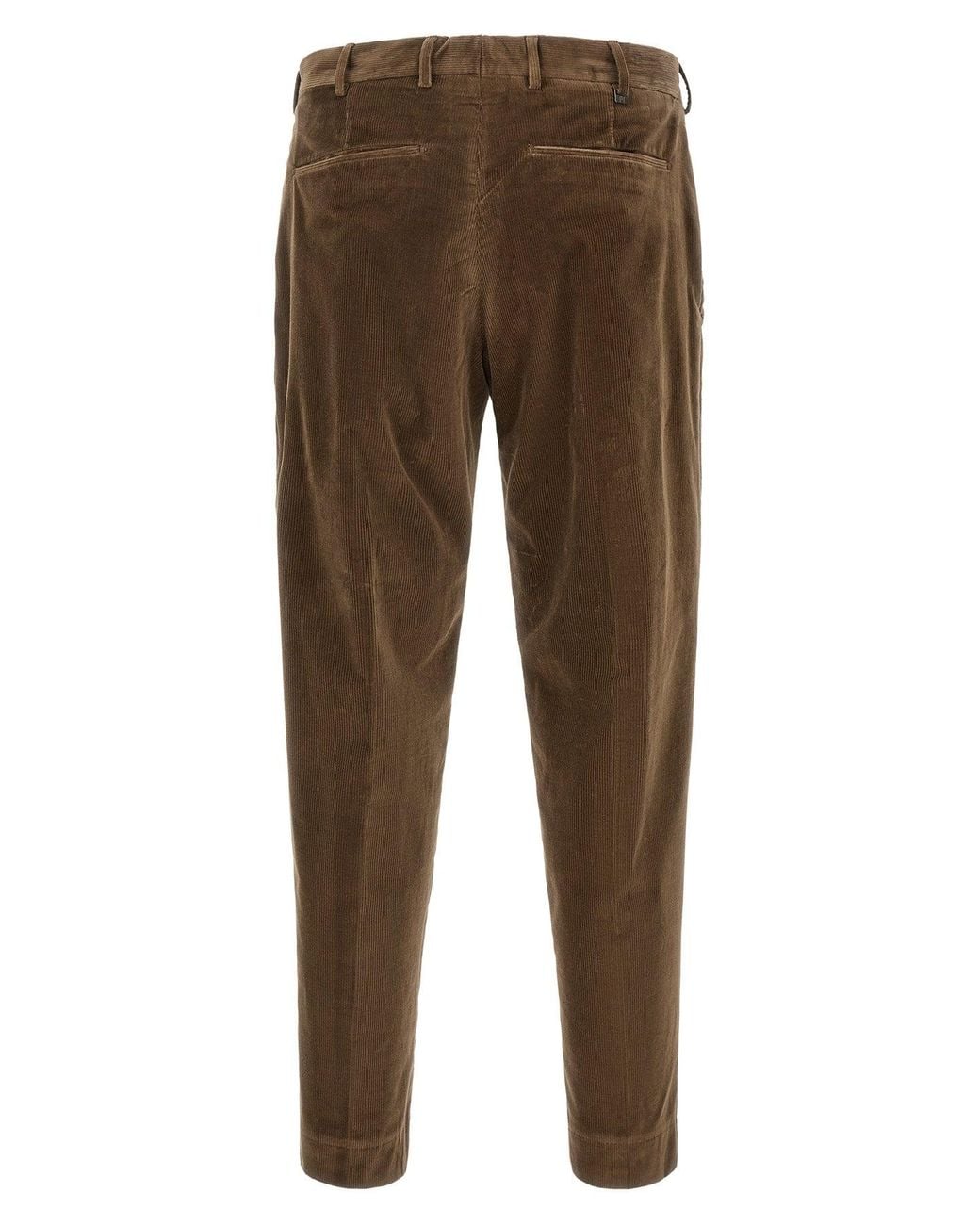 PT Torino Brown The Rebel Trousers for men