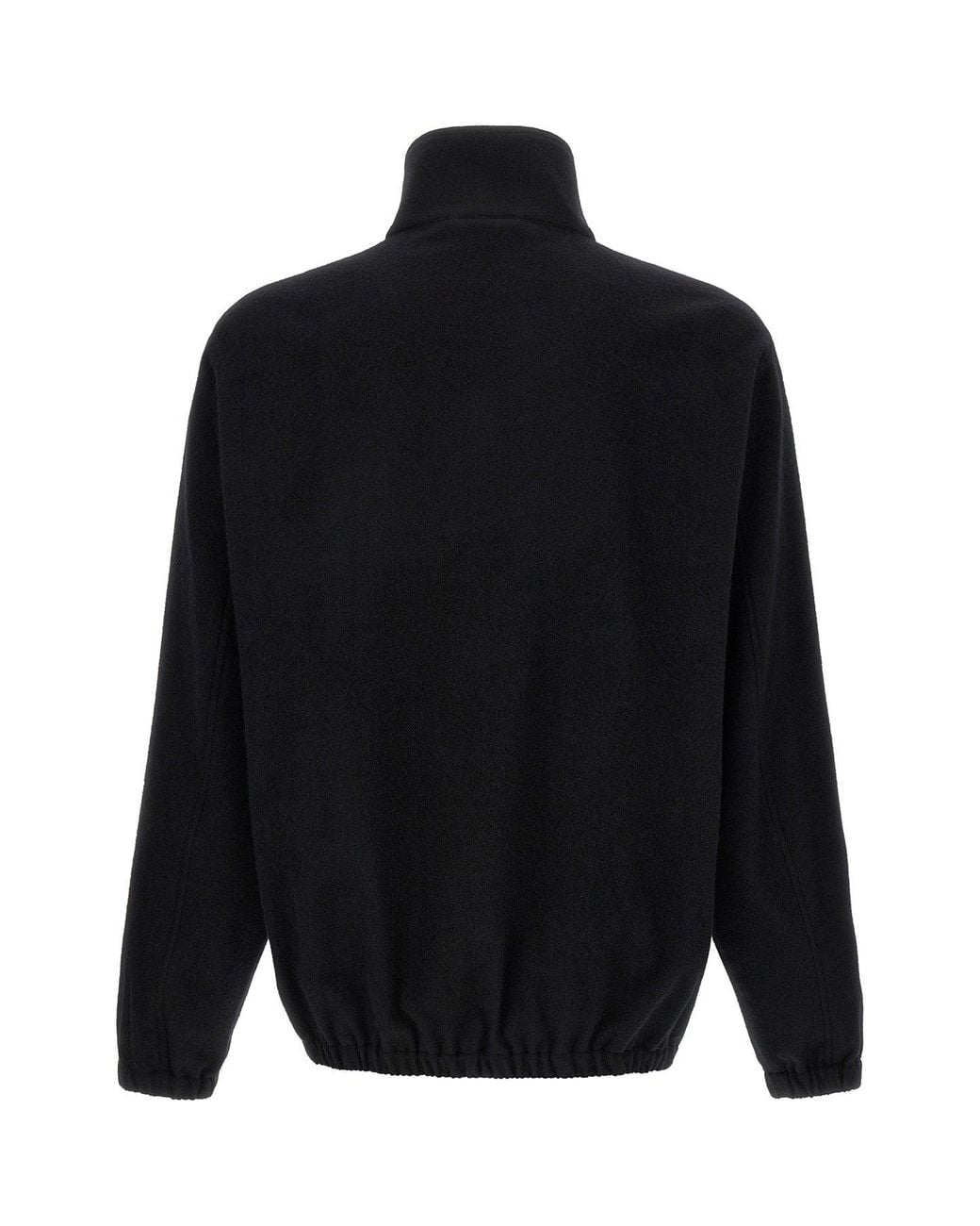 Ssstein Black Half-Zip Wool And Cashmere Pullover for men