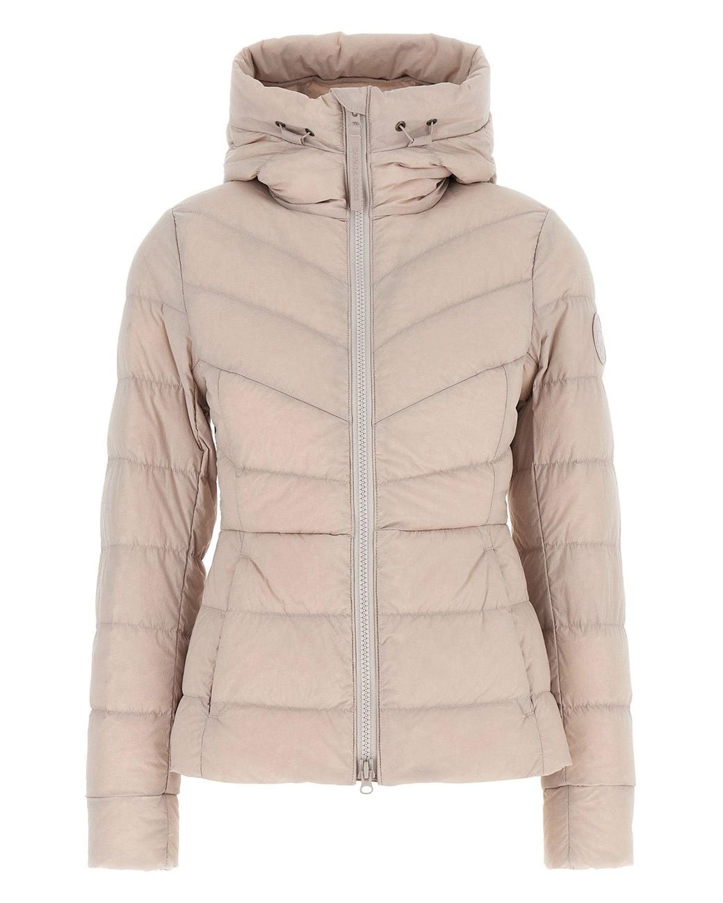 Canada Goose Natural The 'Clair' Quilted Down Jacket