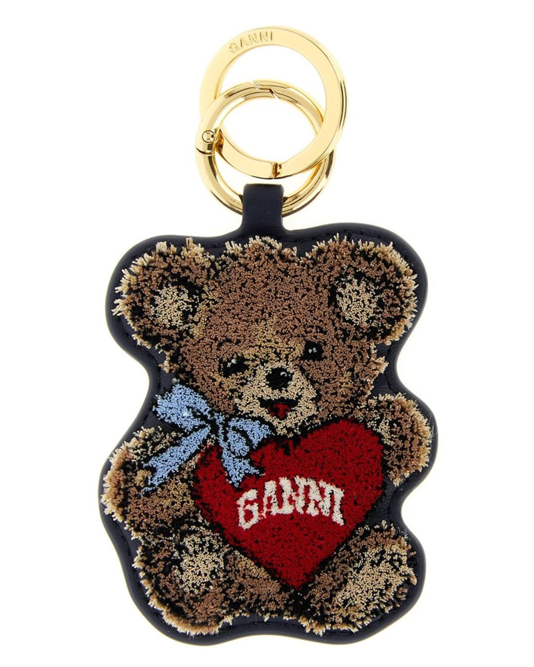 Ganni Multicolor 'bear' Keyring