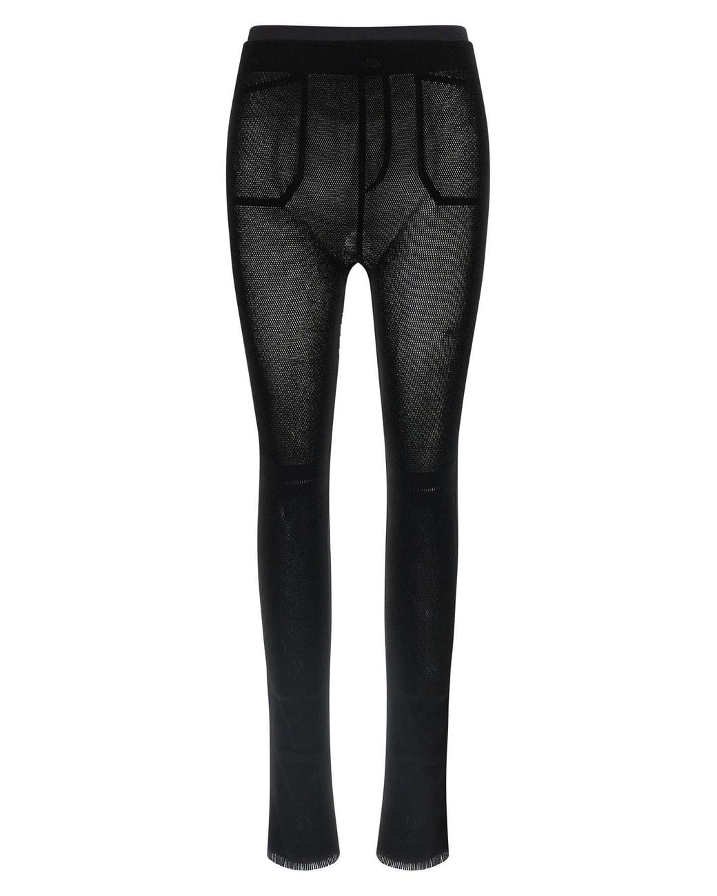 Issey Miyake Black Leggings 'Seen Unseen Ap'