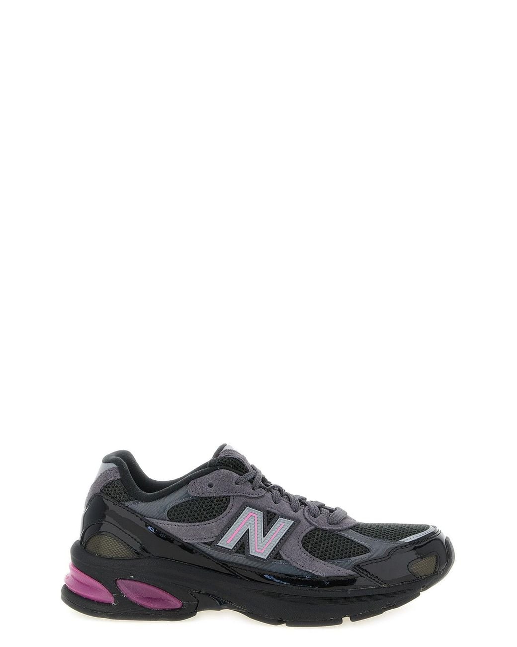 New Balance Black Sneaker With Contrasting Inserts