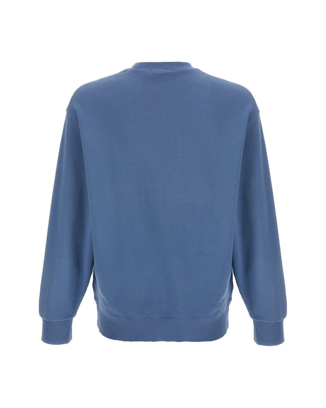 Carhartt Blue Sweatshirt With Logo Patch for men