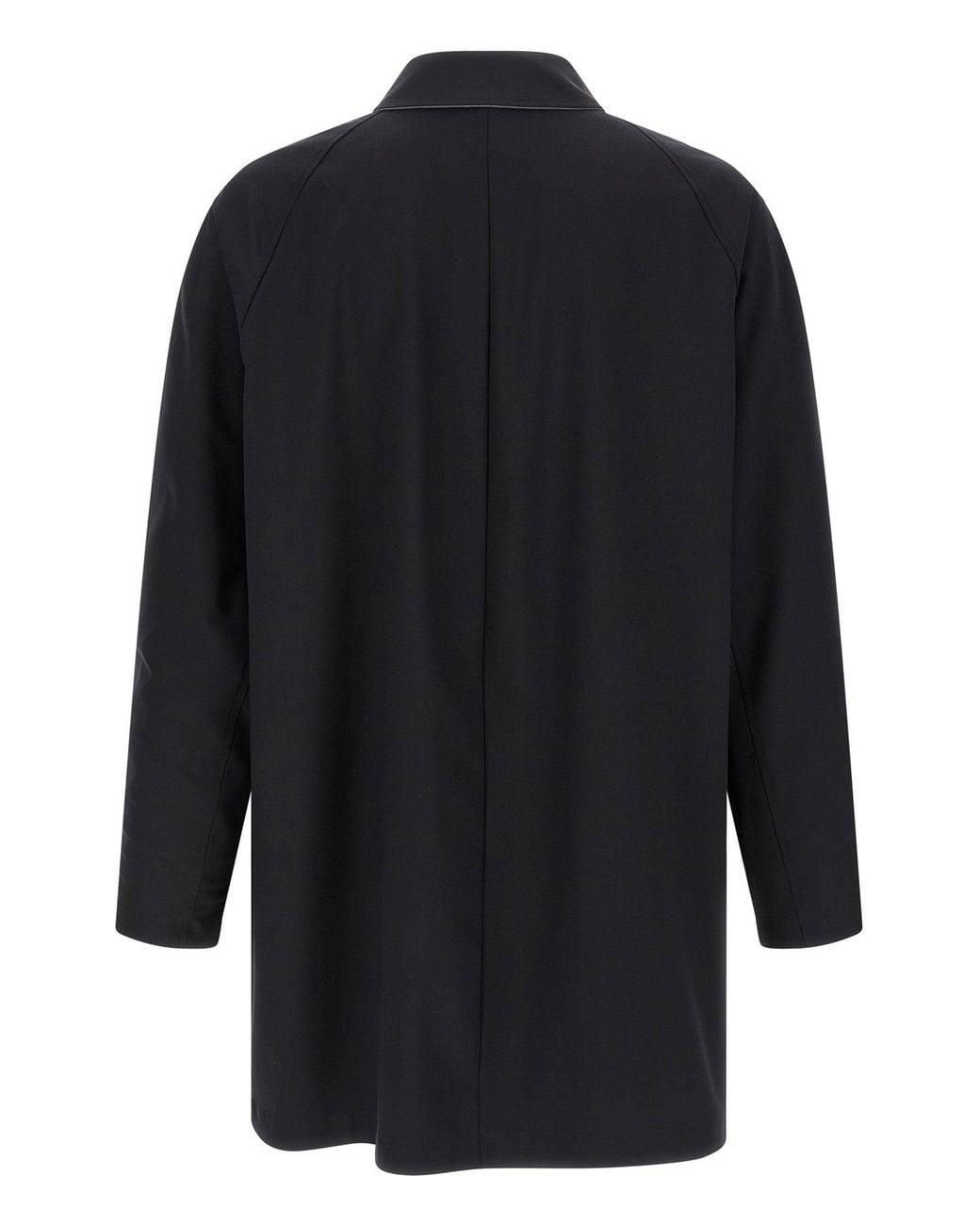 Herno Blue Reversible Jacket Logo Button Detail for men