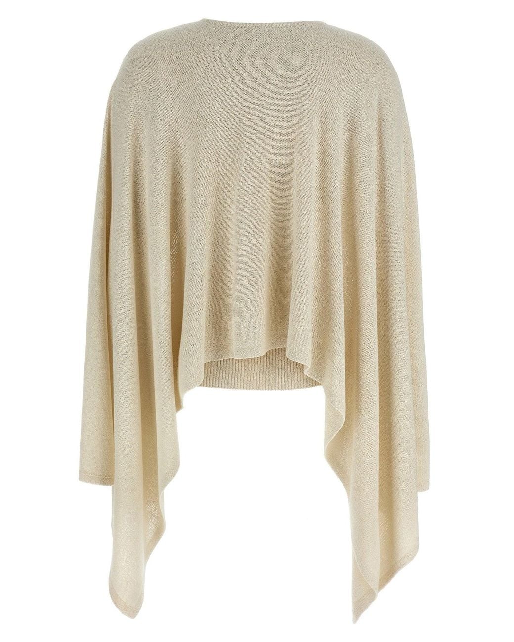 Totême White Pullover 'Cape Knit'
